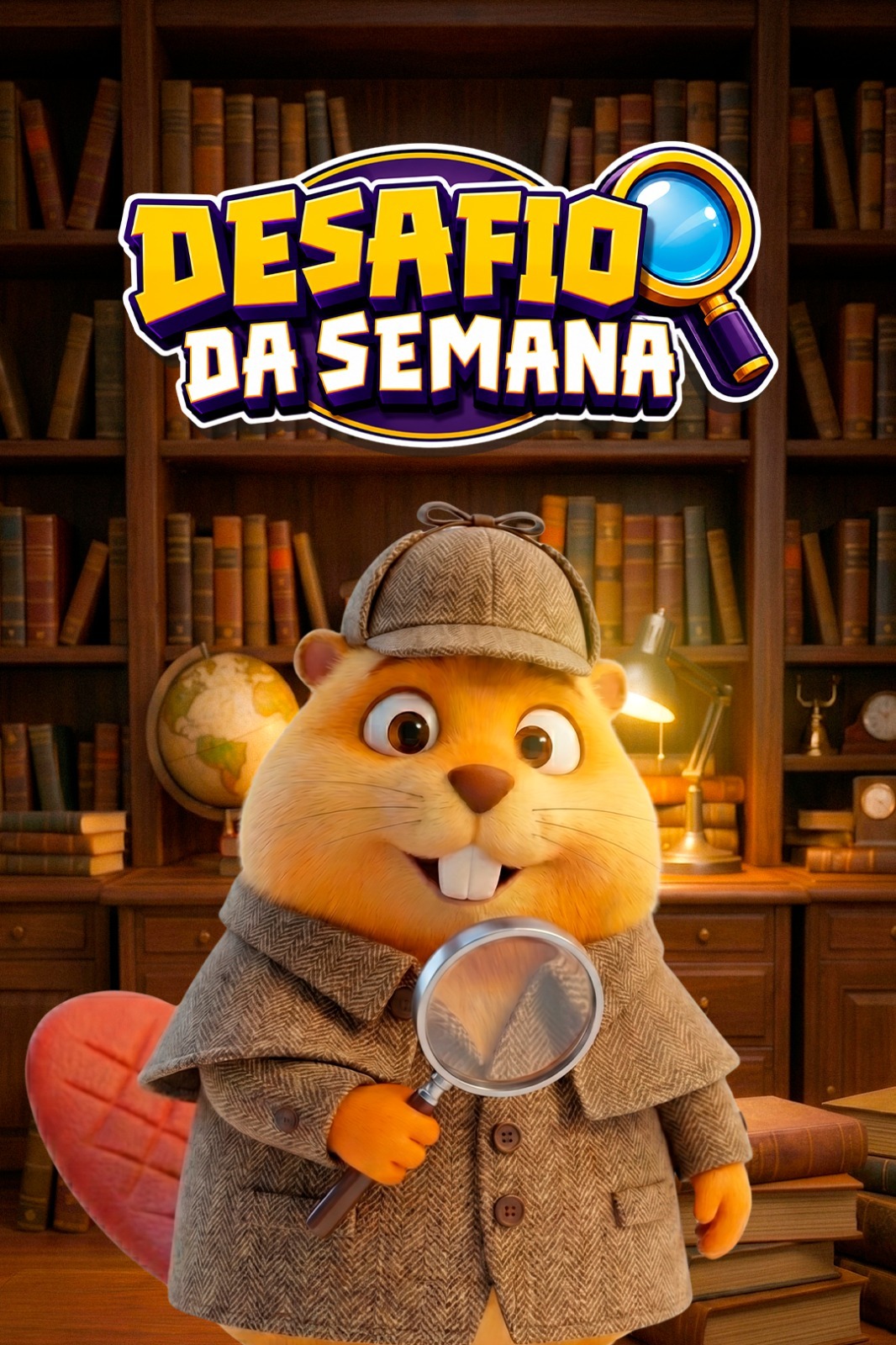 Desafio da Semana com o castor detetive